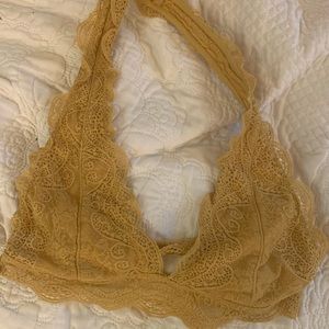 Mustard yellow bralette